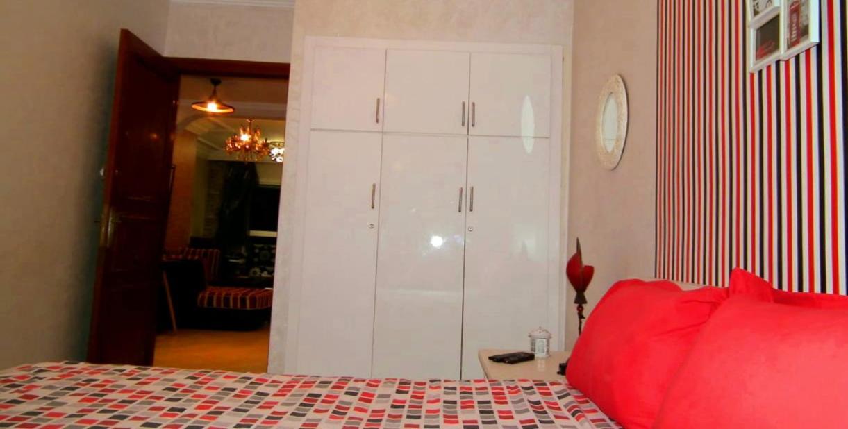 Stay Here, Nice Apartment With Garden View In Center, 1 Min Walk From Beach El Yadida Habitación foto